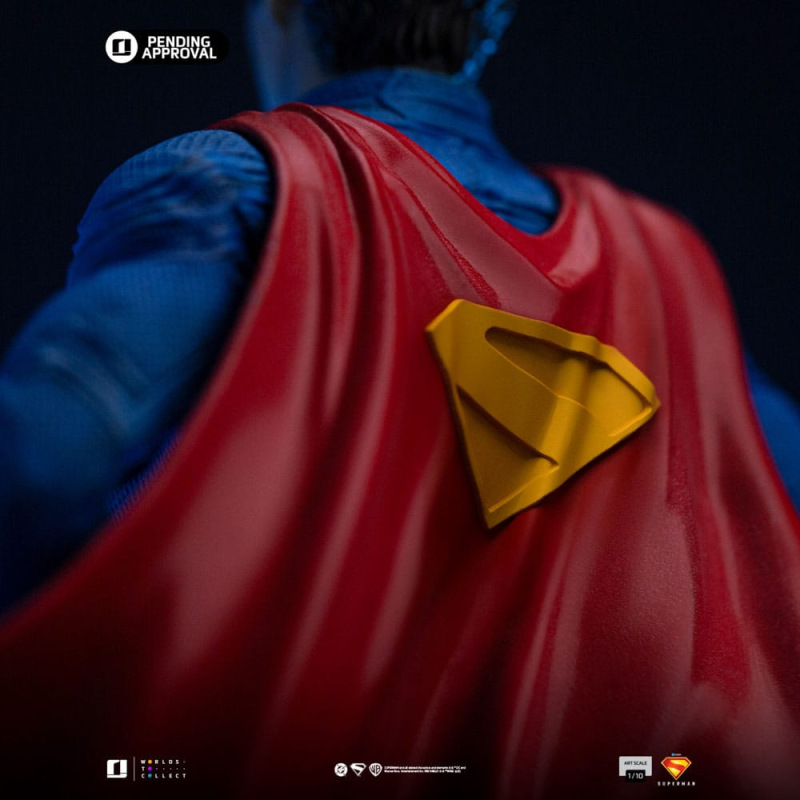 Superman Legacy Art Scale Statue 1/10 Superman & Krypto 32 cm 3
