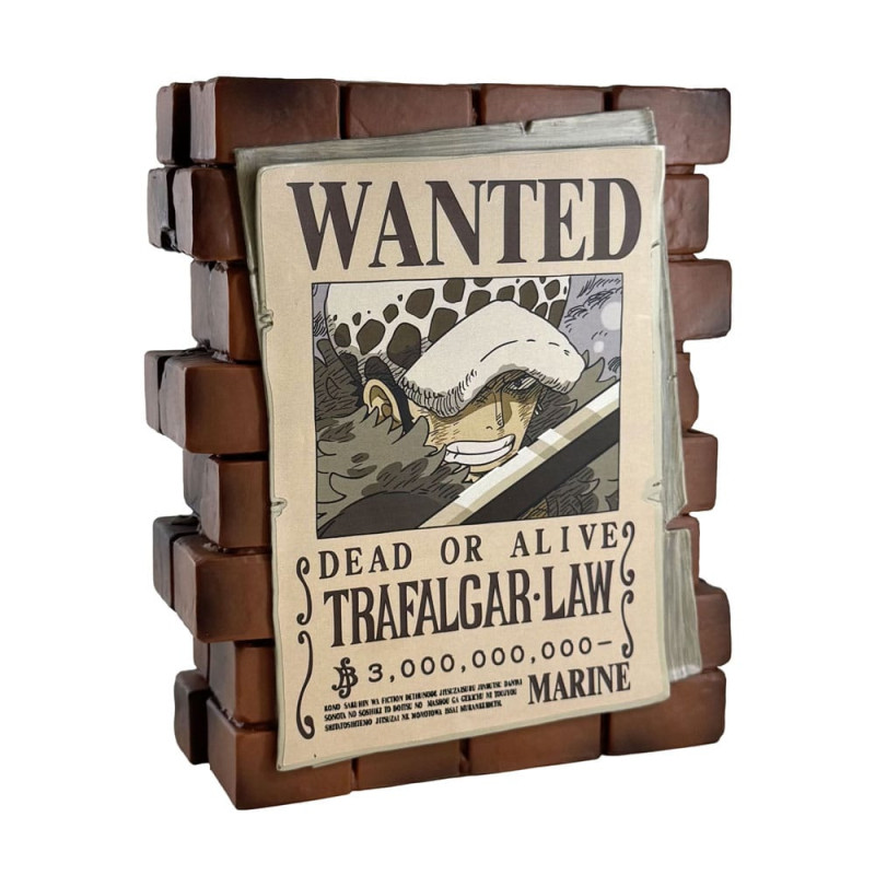 One Piece Coin Bank Law Wanted 1