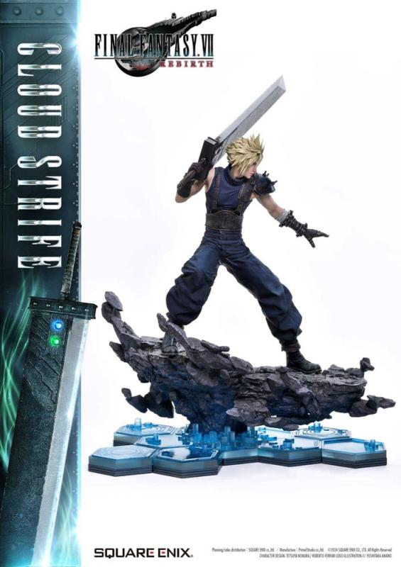 Final Fantasy VII Rebirth Statue 1/4 Cloud Strife 68 cm 3