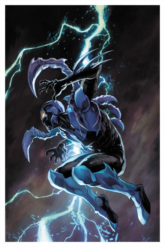 DC Comics: Blue Beetle 41 x 61 cm Art Print - Sideshow Collectibles