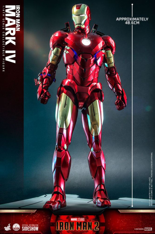 Iron Man 2 Action Figure 1/4 Iron Man Mark IV 49 cm 4