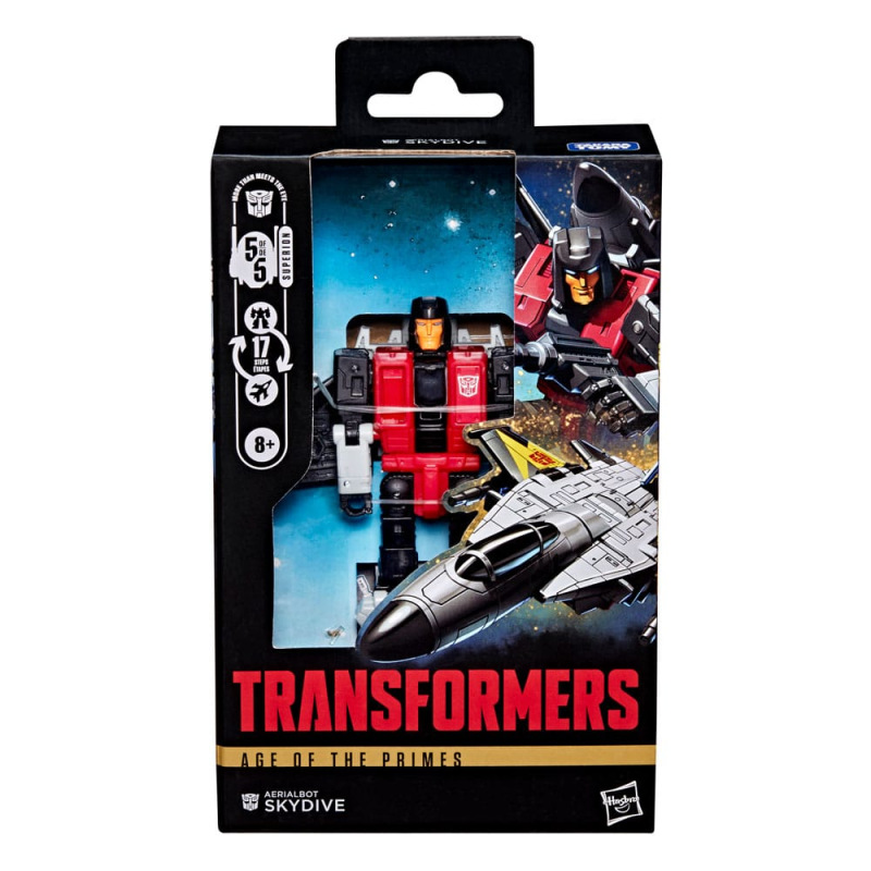 Transformers Age of the Primes Deluxe Class Action Figure Aerialbot Skydive 14 cm 4