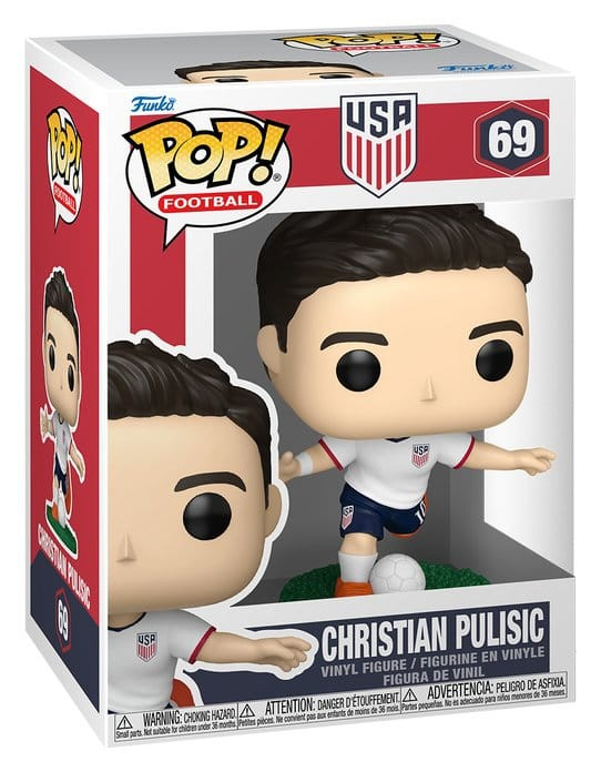 EFL POP! Football Vinyl Figure USA- Christian Pulisic 9 cm 1