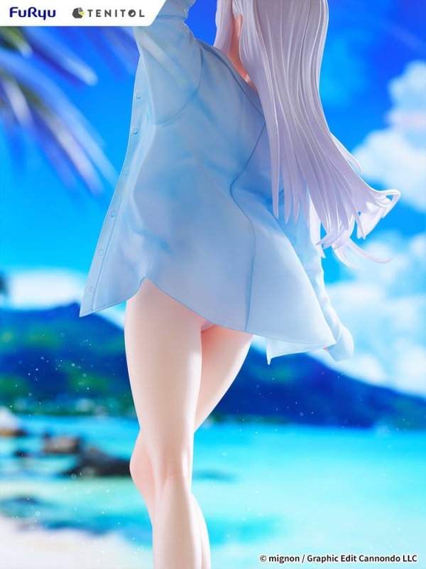 Mignon Works Tenitol Tall PVC Figure Shiro Swimsuit Ver. 30 cm 12