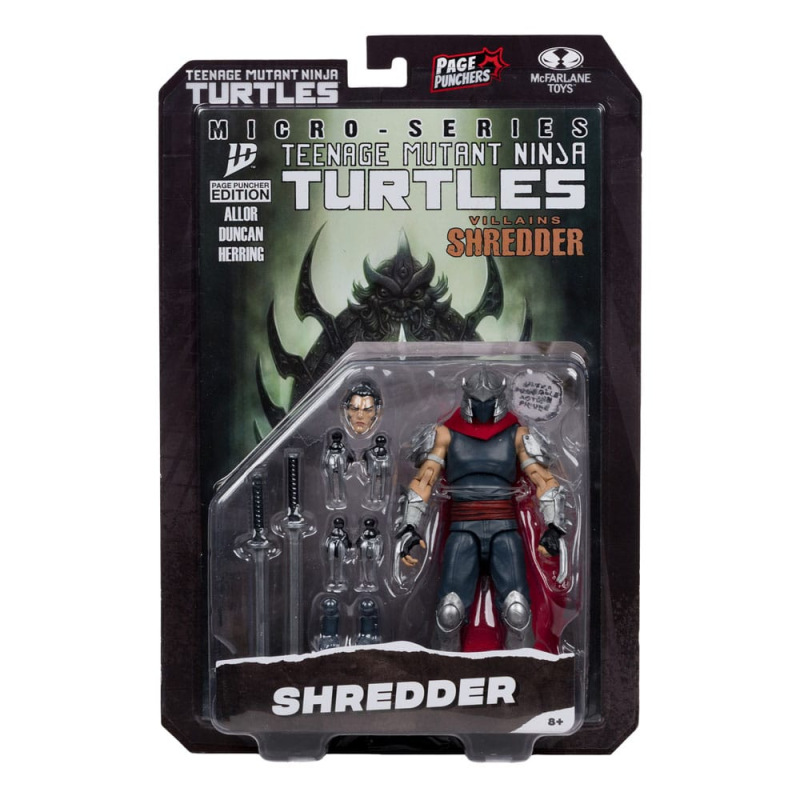 Teenage Mutant Ninja Turtles Page Punchers Action Figure Shredder 14 cm 8