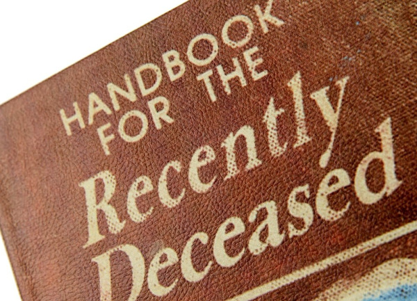 Beetlejuice Replica Box Handbook for the Recently Deceased 1