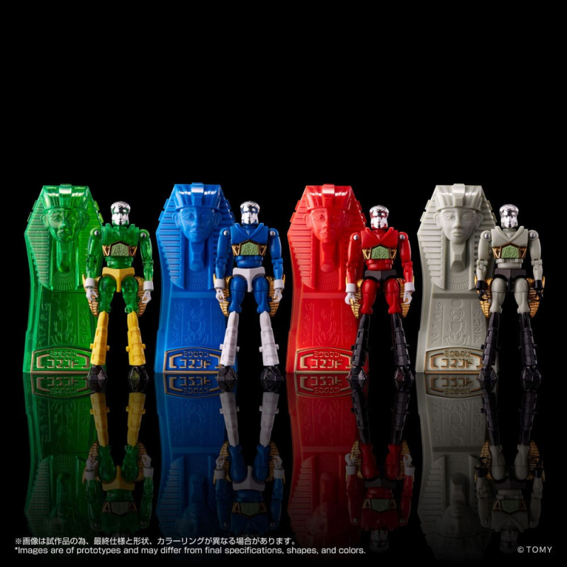 Legacysoul Action Figure Microman Command No. 2 4er Set 3