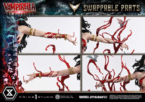 Vampirella Real Elite Masterline Series Statue 1/3 Temptation Bonus Version 100 cm 8