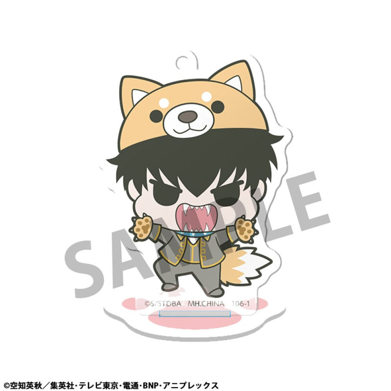 Gintama Acrylic Figure Prince Hata & Animal Paradise 6 cm Display (6) 6