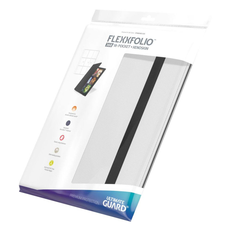 Ultimate Guard Flexxfolio 360 18-Pocket Xenoskin - White 7