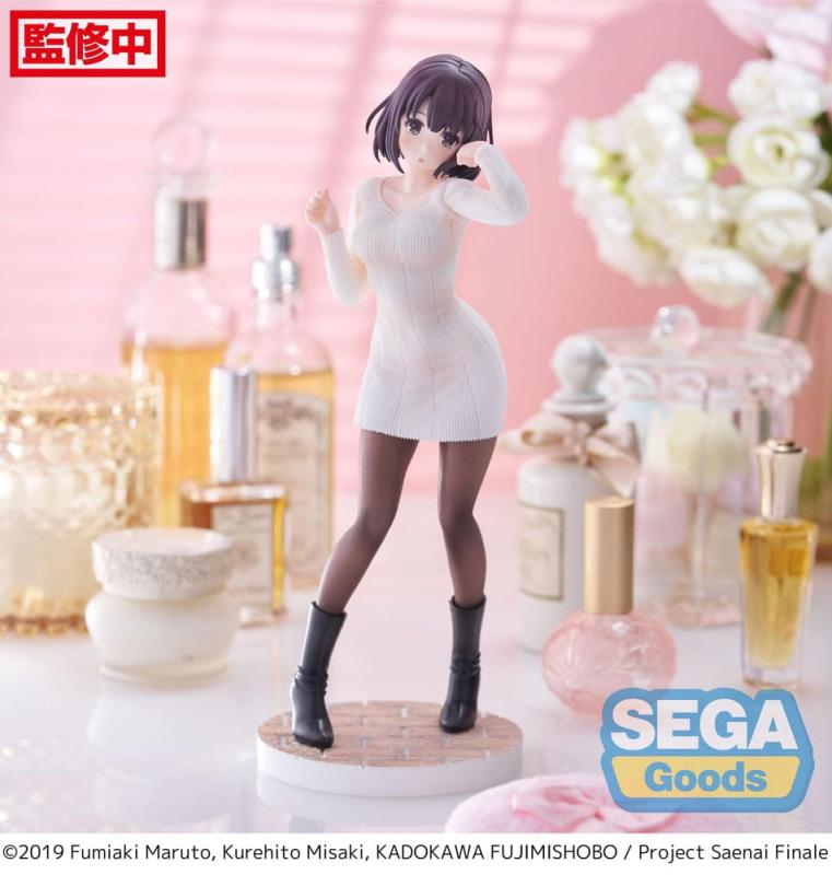 Saekano: How to Raise a Boring Girlfriend Luminasta PVC Statue Megumi Kato Sweater Ver. 22 cm