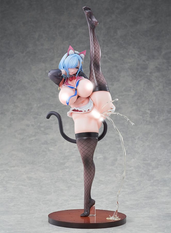 Original Character Statue 1/6 Lewd Girl Y-shaped Balance - Aoi Futatsuki Tapestry Set Edition 38 cm 11