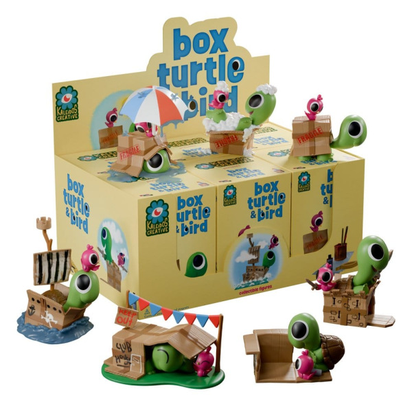 Box Turtle and Bird Mini Figures S1 9 cm Blind Box Display (6) 3