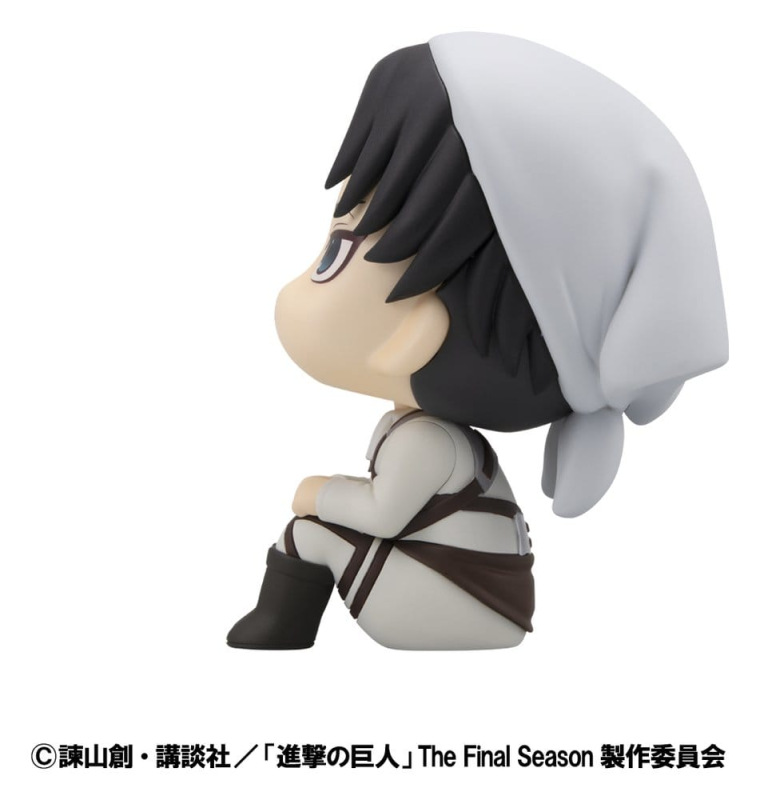 Attack on Titan Look Up PVC Statues Levi Cleaning up Ver. & Mikasa Ackerman (with gift) 11 cm 11