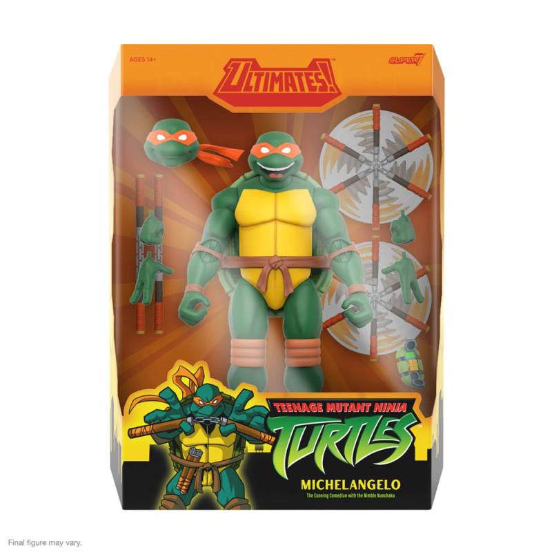 Teenage Mutant Ninja Turtles Ultimates Action Figure Wave 12 Michelangelo 18 cm