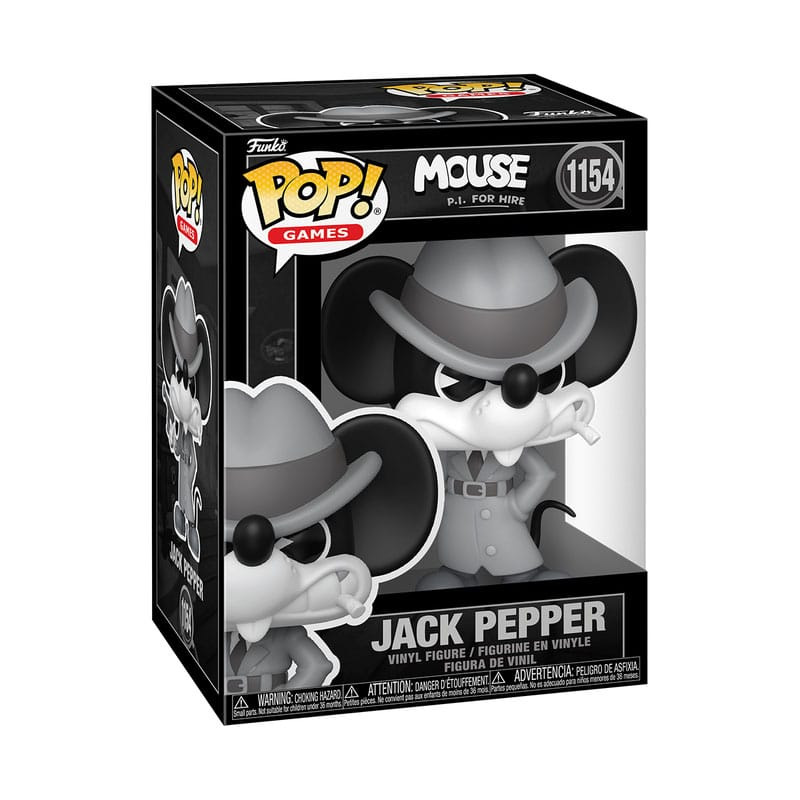 Mouse: P.I. for Hire POP! Games Vinyl Figure Jack Pepper 9 cm 1