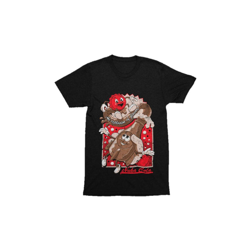Fallout T-Shirt Nuka Cola Vintage Ad Size L
