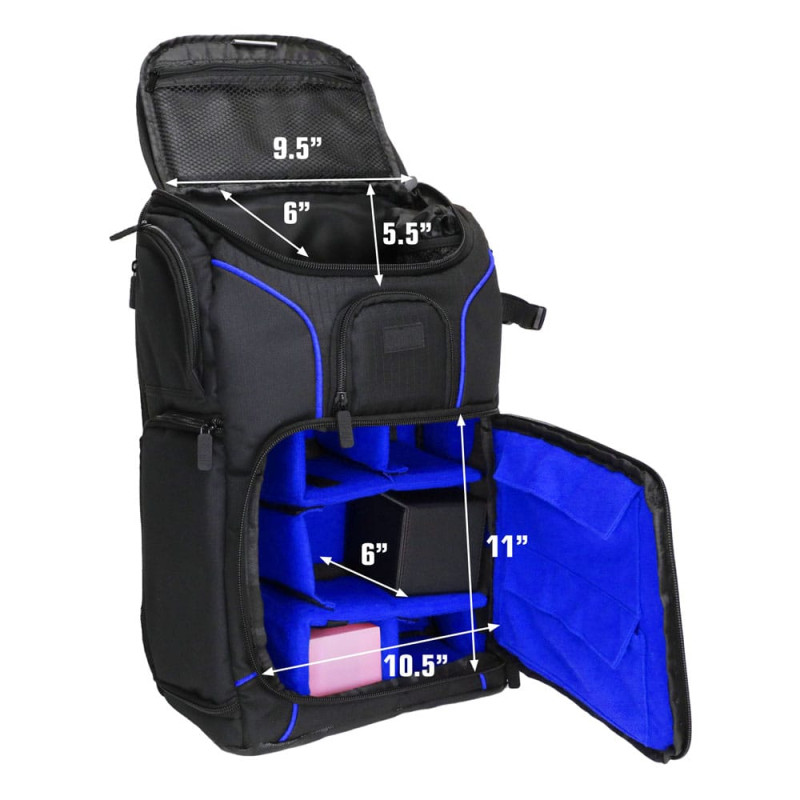 USA Gear MTG Backpack Blue 1