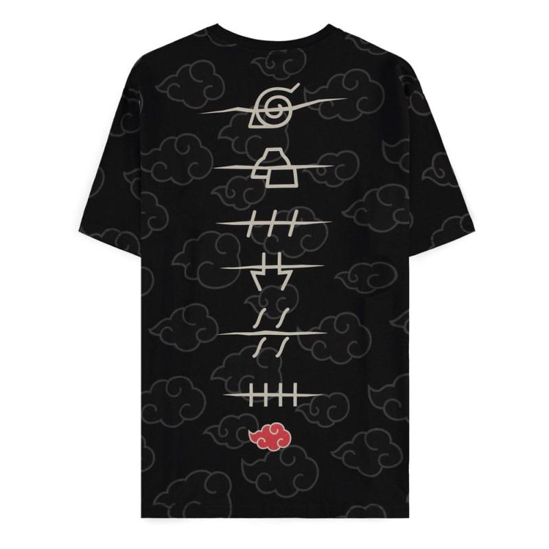 Naruto Shippuden T-Shirt Akatsuki all over Size XXL