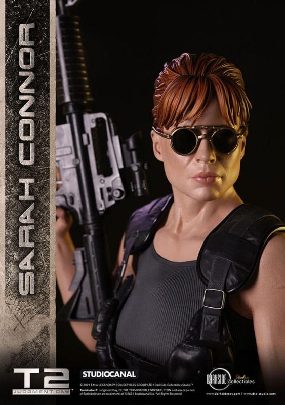 Terminator 2 Judgement Day Premium Statue 1/3 Sarah Connor T2 30th Anniversary Edition 71 cm 2