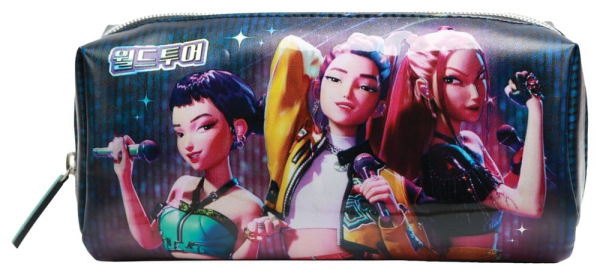 KPop Demon Hunetrs Pencil Case Huntr/x 4