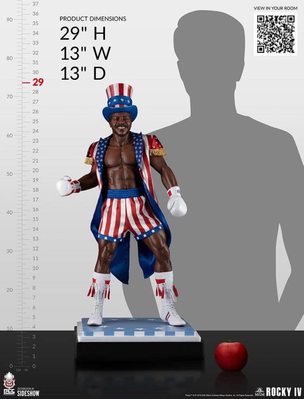 Rocky IV: Apollo Creed (Rocky IV Edition)1/3 Statue - Premium Collectibles Studio 3