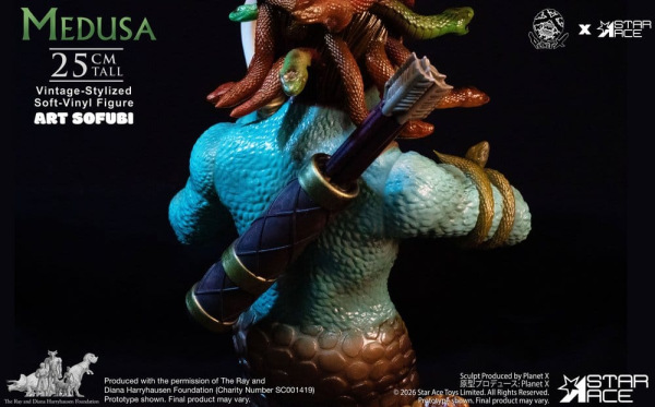 Ray Harryhausen Soft Vinyl Statue Medusa (Vintage-Style) 25 cm 9