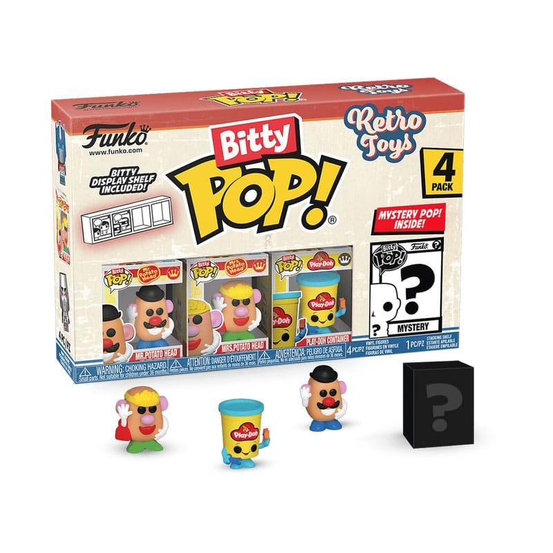 Retro Toys Bitty POP! Vinyl Figure 4-Pack Mr. Potato Head 2,5 cm