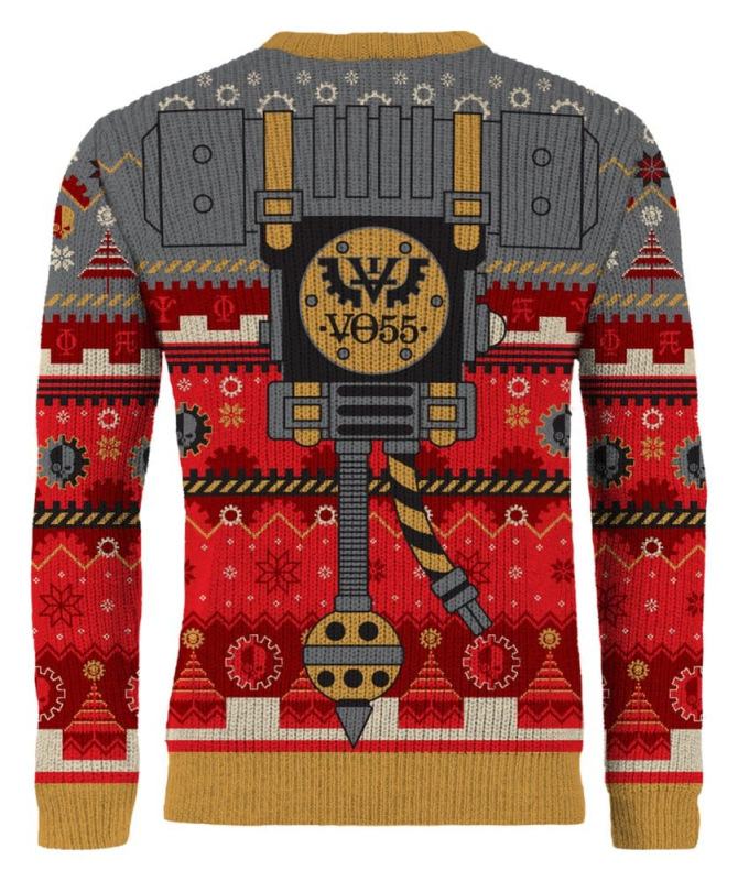 Warhammer 40,000 Christmas Sweater Admech Size XL 1