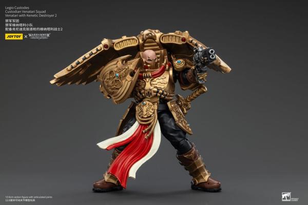 Warhammer The Horus Heresy Action Figure 1/18 Legio Custodes Custodian Venatari Squad Venatari with 3