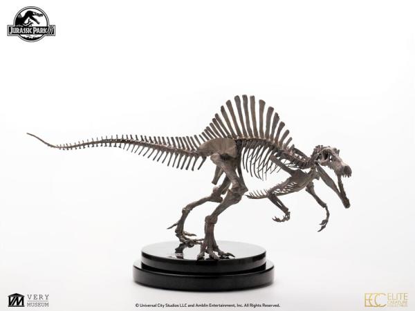 Jurassic Park III ECC Elite Creature Line Statue 1/24 Spinosaurus Skeleton Bronze 27 cm 1