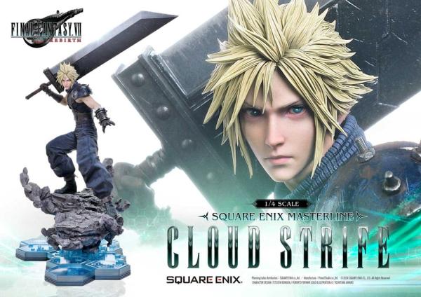 Final Fantasy VII Rebirth Statue 1/4 Cloud Strife 68 cm 1