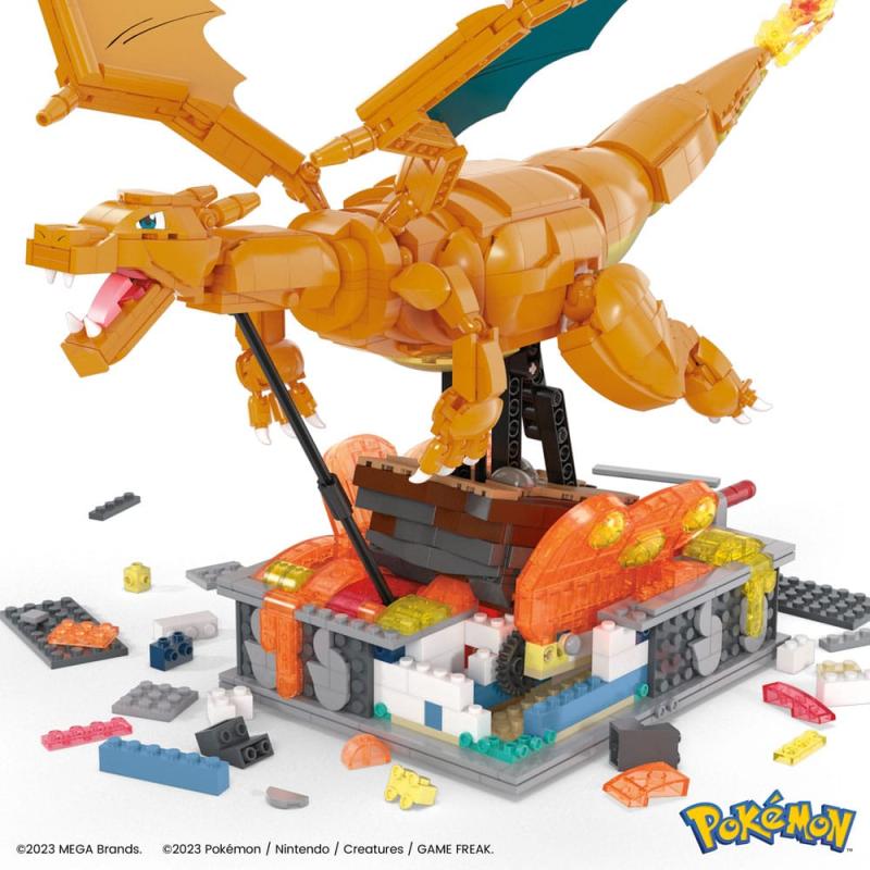Pokémon Mega Construx Construction Set Motion Charizard 30 cm