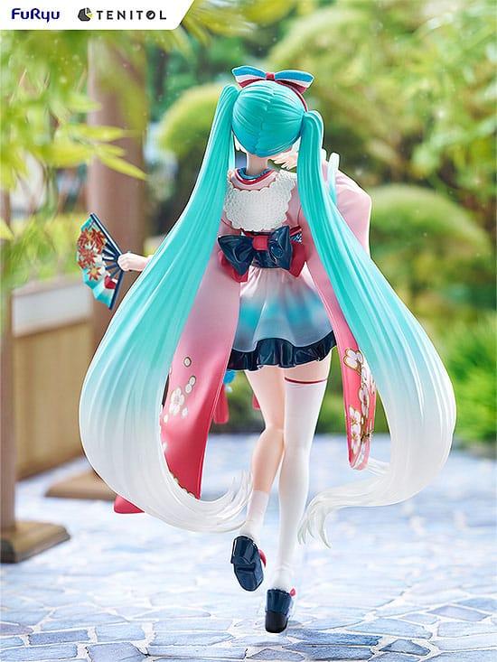 Hatsune Miku Statue Neo Tokyo Series Kimono 22 cm 5