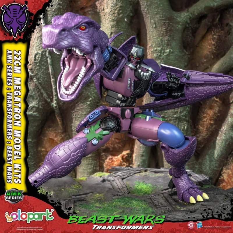 Transformers AMK Series Plastic Model Kit Beast Wars Megatron 22 cm 1