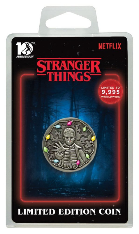 Stranger Things Collectable Coin 10th Anniversary Eleven Limited Edition 3