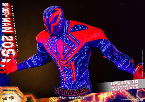 Spider-Man: Across the Spider-Verse Movie Masterpiece Action Figure 1/6 Spider-Man 2099 33 cm