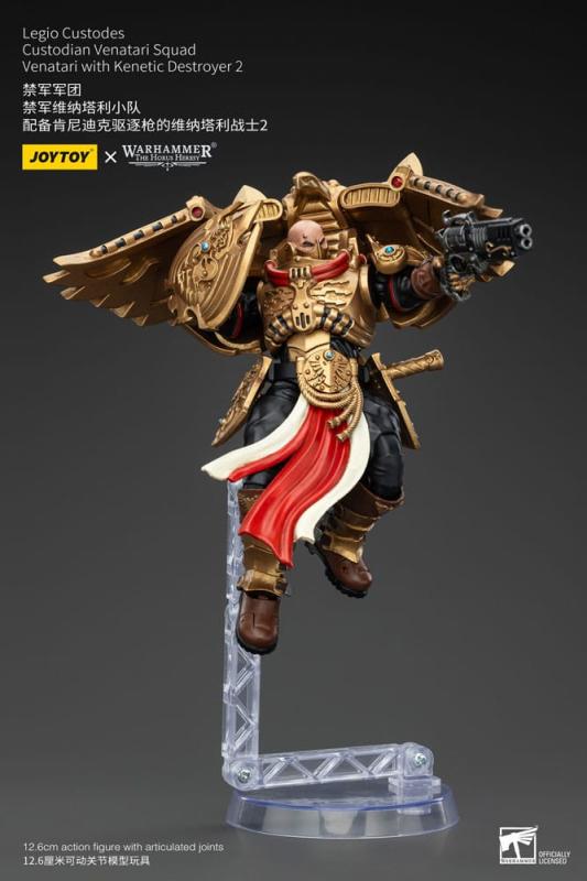 Warhammer The Horus Heresy Action Figure 1/18 Legio Custodes Custodian Venatari Squad Venatari with 6