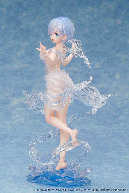 Re:Zero Starting Life in Another World PVC Statue 1/7 Rem Aqua Dress 23 cm