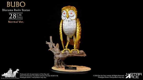 Ray Harryhausens Diorama Resin Statue Bubo Normal Ver. 28 cm 3