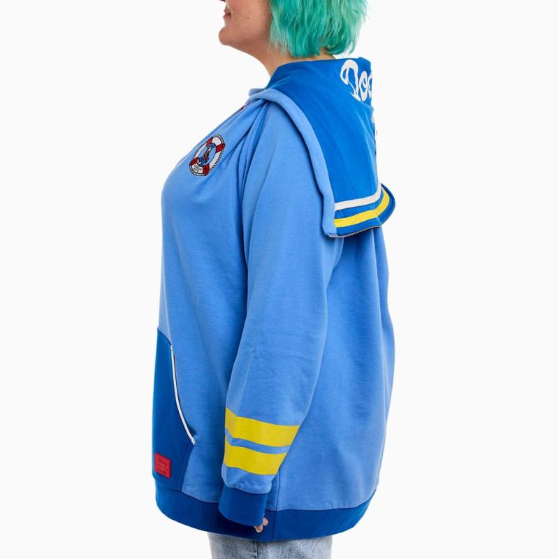 Disney by Loungefly hooded jacket Unisex Donald Duck 90th Anniversary Size L