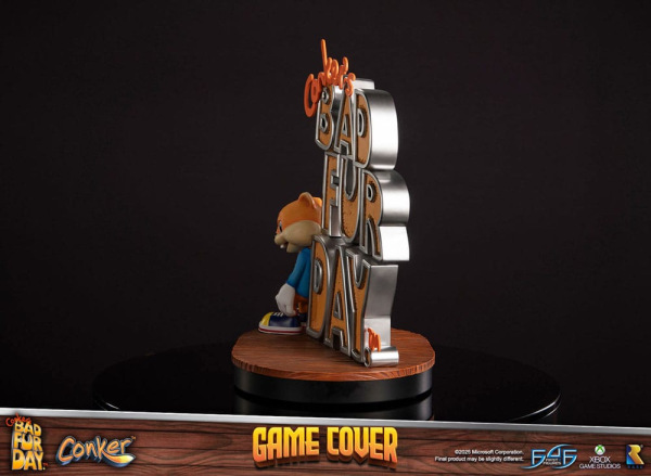 Conker´s Bad Fur Day Statue Game Cover Exclusive Edition 45 cm 5