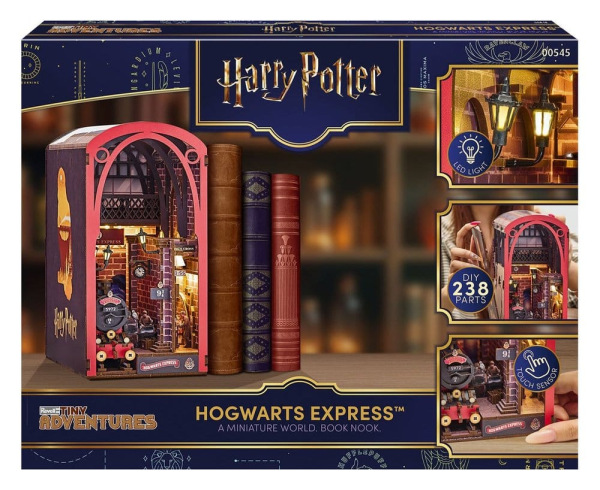 Harry Potter Tiny Adventures Book Nook Mini Diorama Hogwarts Express 18 cm 5