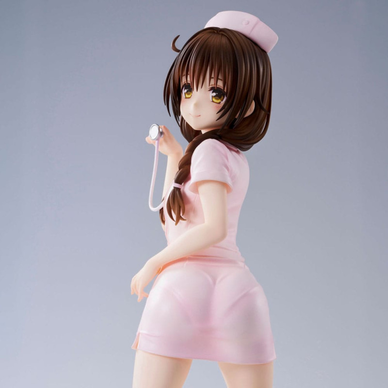 To Love-Ru Darkness Statue PVC Mikan Yuki Nurse Cos 25 cm 9