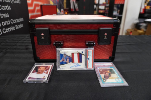 Evoretro Trading Card Storage Box for 90 Cards X Red 9