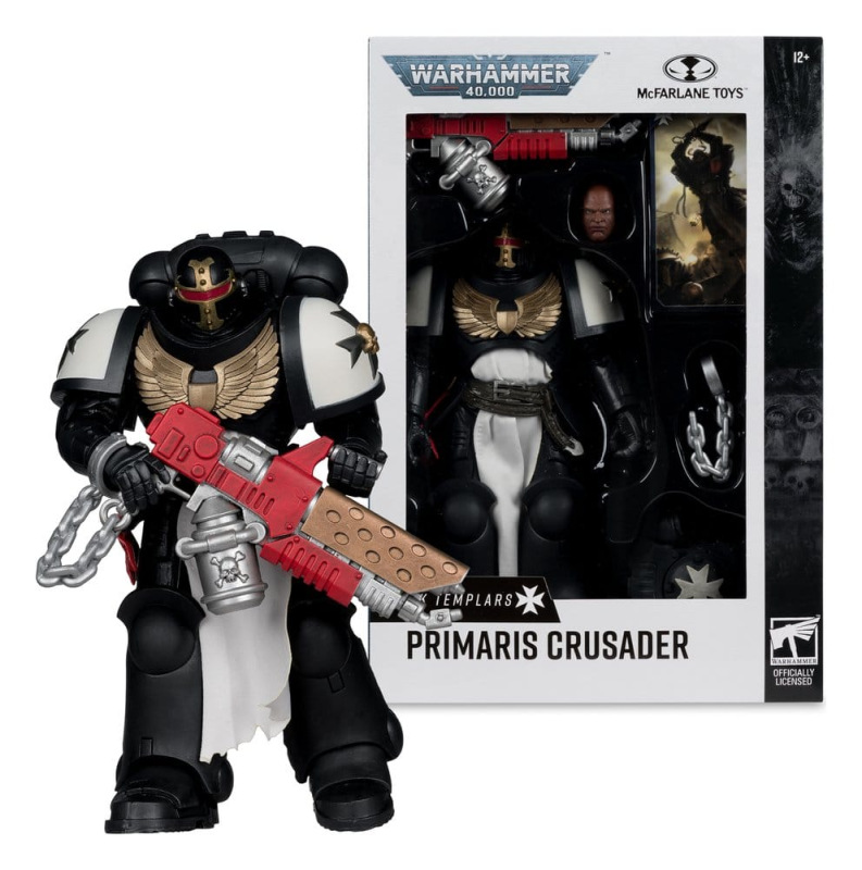 Warhammer 40,000 Action Figure Primaris Crusader (Black Templars) 18 cm 3