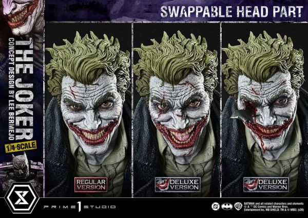 DC Comics Ultimate Premium Masterline Series Statue 1/4 The Joker (Concept Design by Lee Bermejo) De 8