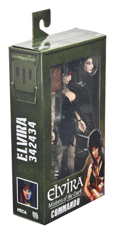 Elvira: Mistress of the Dark Clothed Action Figure Commando Elvira 20 cm 3