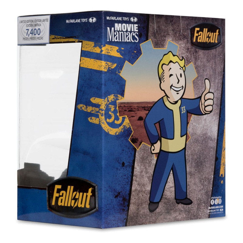 Fallout Movie Maniacs Action Figure Vault Boy Version 3 14 cm 9