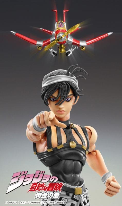 JoJo's Bizarre Adventure Part 5: Golden Wind Action Figure Chozokado (Narancia Ghirga & As Ver. Blac